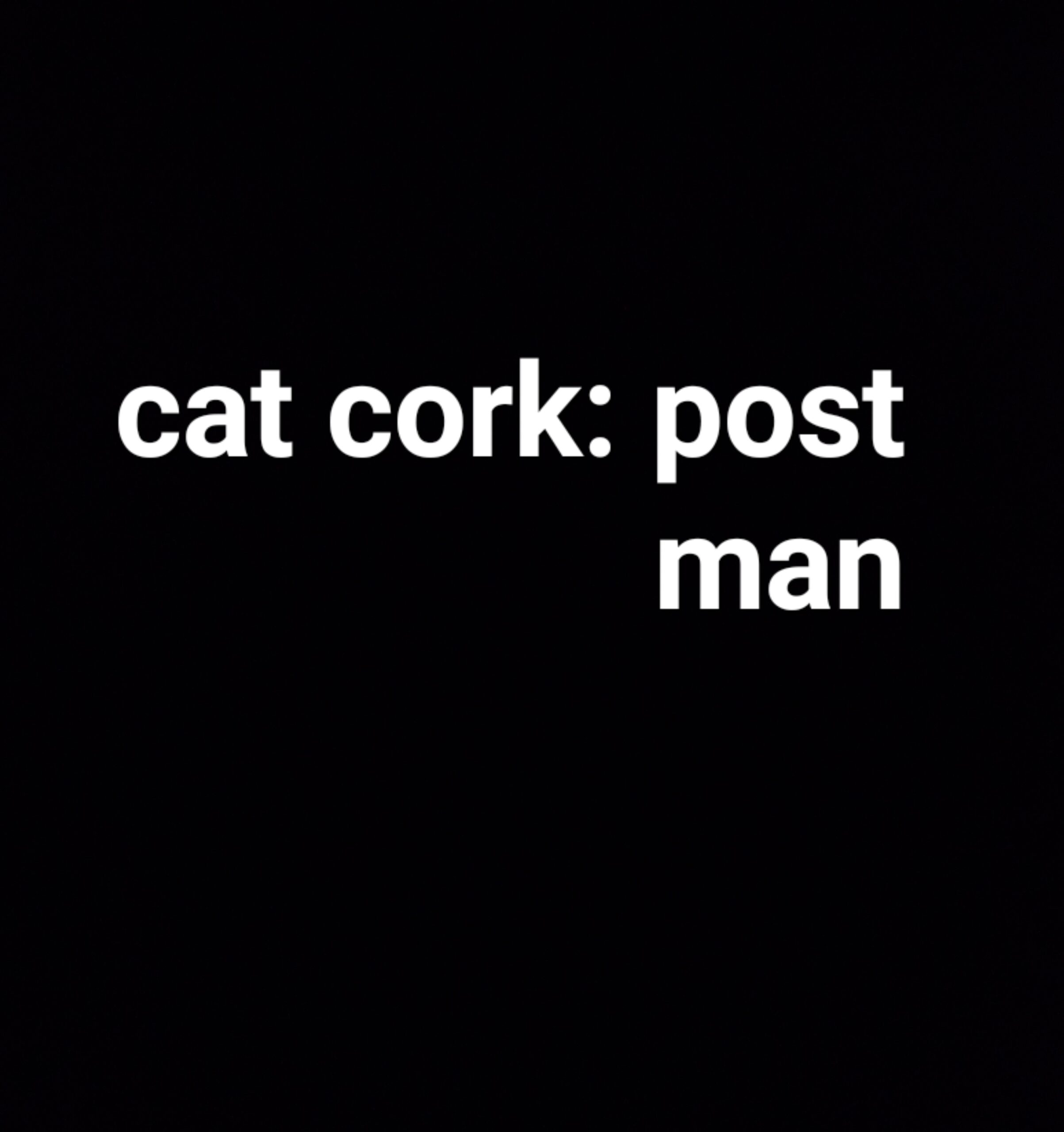 Cat Cork – “Post Man”