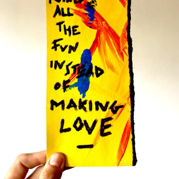 Less – “Instead of Making Love (Say Hello)”